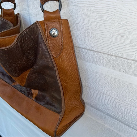 Two Bar West Bags Two Bar West Womens Purse Tote Leather Jeweled
